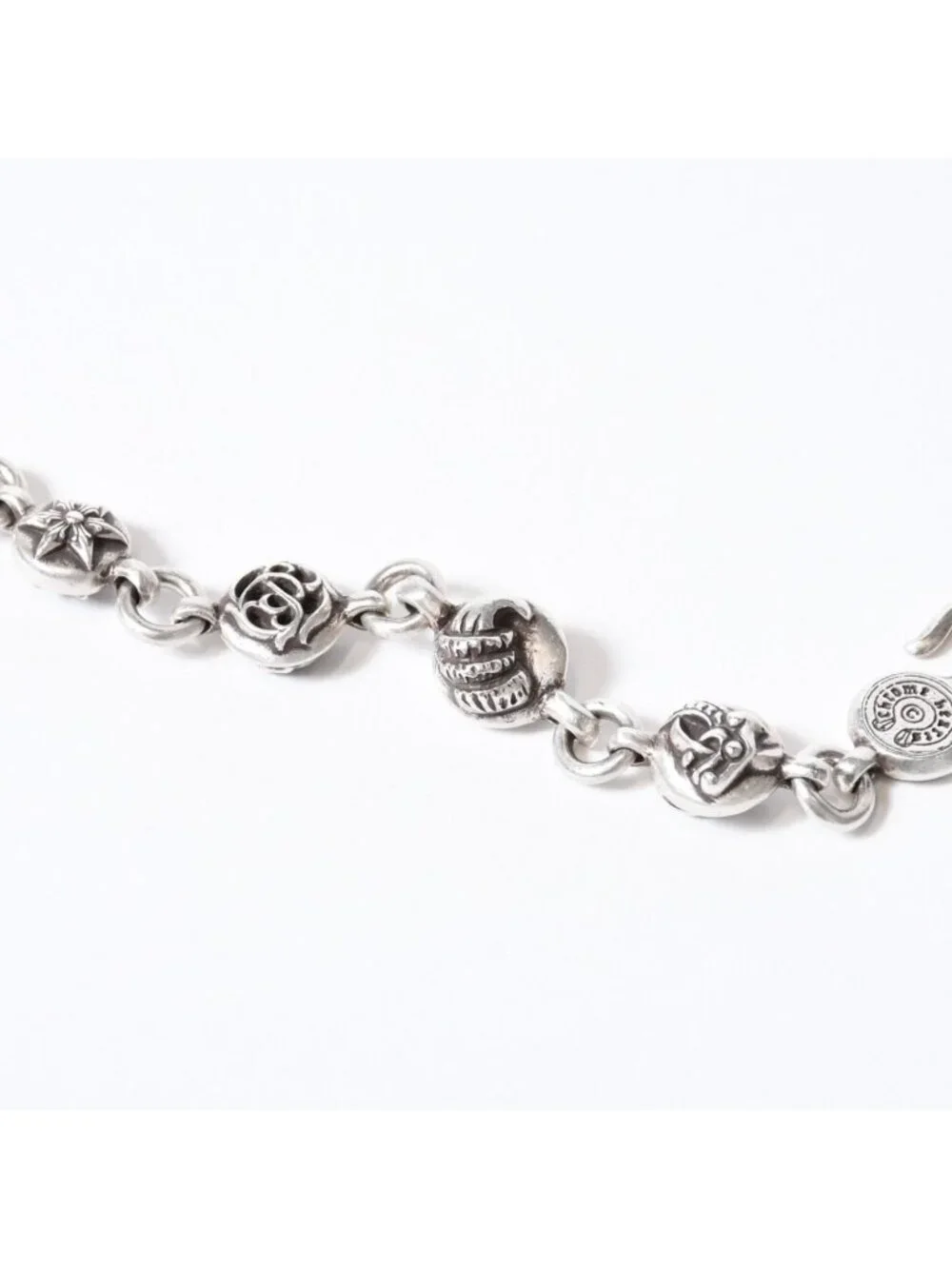 Chrome Hearts Multi Ball 2 Bracelet Silver